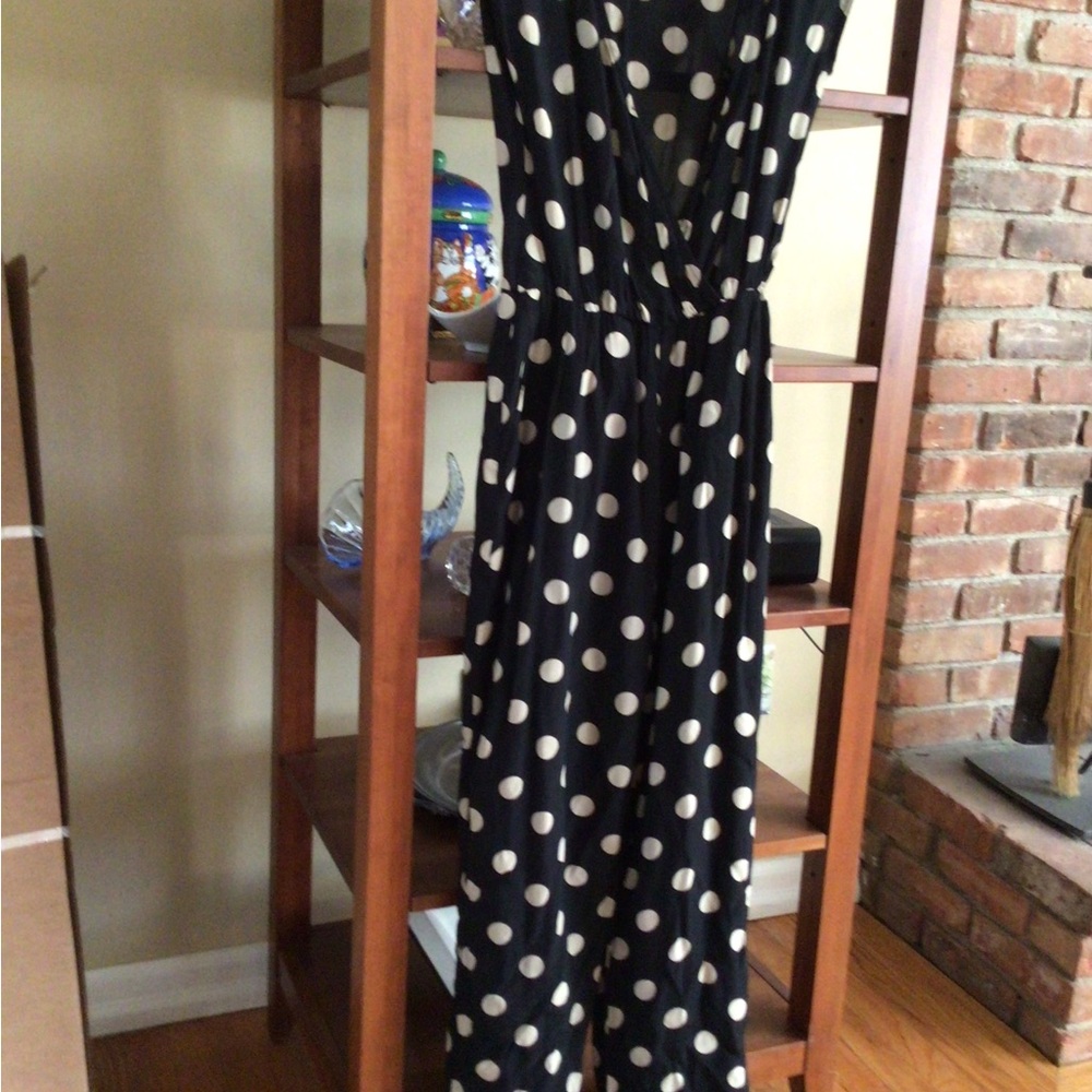 coreylynncalter black and gold jumpsuit